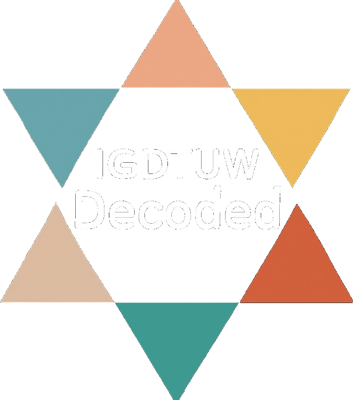 IGDTUW Decoded Logo